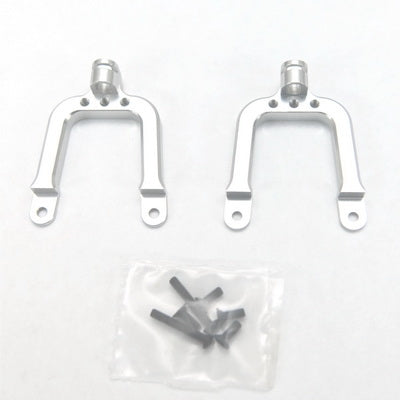 Precision Aluminum Rear Shock Tower, Silver, for Axial SCX10