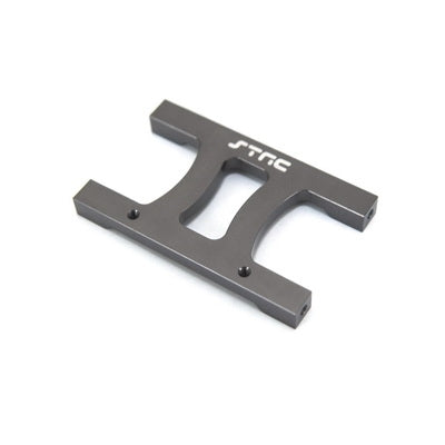 Aluminum Heavy Duty Chassis Center H Brace, Gun Metal, for Axial SCX10 / SCX10 II