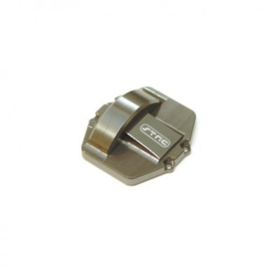 Aluminum V3 Diff Cover, Gun Metal, for Axial Wraith / Yeti / RR10 Bomber / SMT10