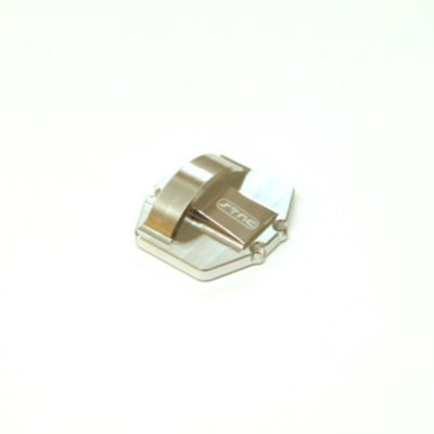 Aluminum V3 Diff Cover, Silver, for Axial Wraith / Yeti / RR10 Bomber / SMT10
