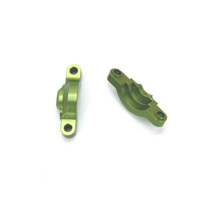 Aluminum Internal Differential Holders, Green, for Axial Wraith, 1pr