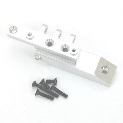 Heavy Duty Aluminum Rear Upper Link Mount, Silver, for Axial Wraith