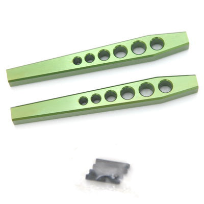 Aluminum Heavt Duty Lower Suspension Links, Green, for Axial Wraith, 1pr