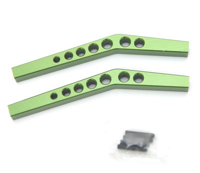Aluminum Heavy Duty Upper Suspension Links, Green, for Axial Wraith / RR10 Bomber, 1pr