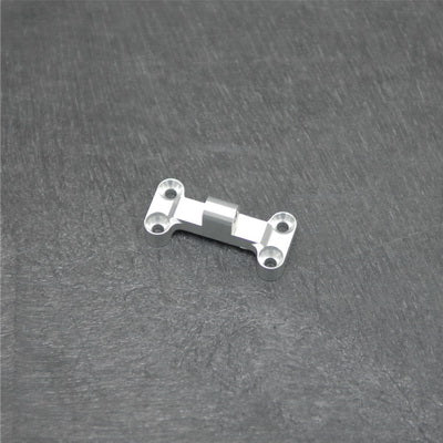 Aluminum Heavy Duty Front Bumper Mount, Silver, for Axial EXO Buggy