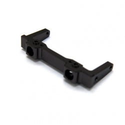 Aluminum Front Bumper Mount, Gun Metal, for Axial SCX10, Rubicon / G6 Only