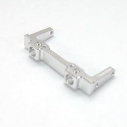 Aluminum Front Bumper Mount, Silver, for Axial SCX10, Rubicon / G6 Only