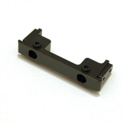 Aluminum Heavy Duty Front Bumper Mount, Gun Metal, for Associated Enduro