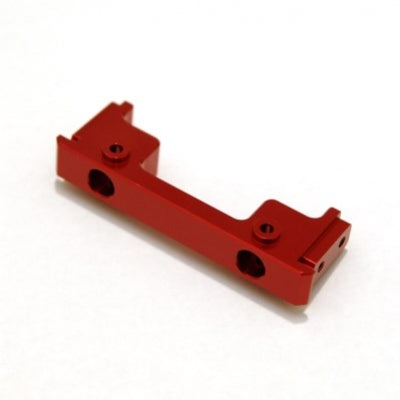 Aluminum Heavy Duty Front Bumper Mount, Red, for Associated Enduro