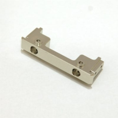 Aluminum Heavy Duty Front Bumper Mount, Silver, for Associated Enduro
