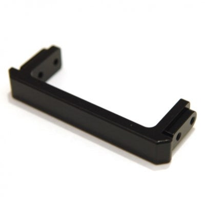 Aluminum Heavy Duty Rear Bumper Eliminator Chassis Brace, Black, for Associated Enduro