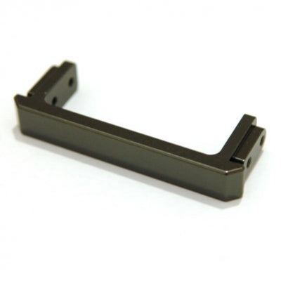 Aluminum Heavy Duty Rear Bumper Eliminator Chassis Brace, Gun Metal, for Associated Enduro
