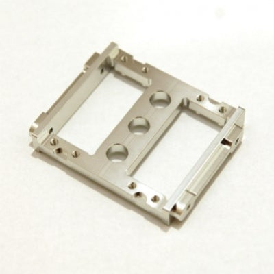 Aluminum Heavy Duty Servo Mount Tray, Silver, for Associated Enduro