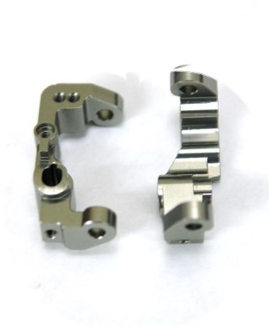 Aluminum Front Caster Block, Gun Metal, for Associated B5 / B5M / T5M