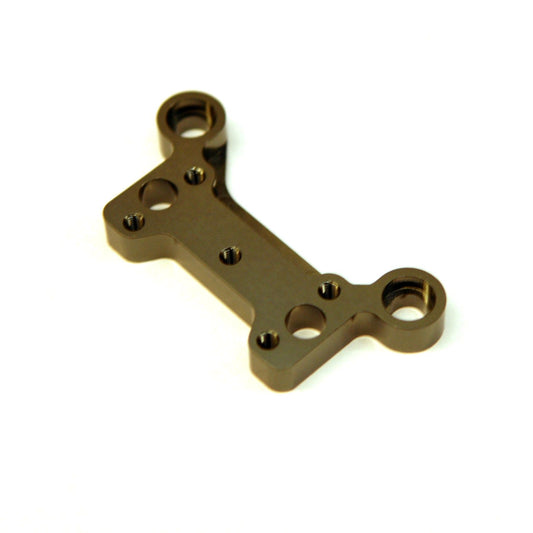 Aluminum Front Upper Steering Post Brace, Gun Metal, for Arrma Outcast 6S