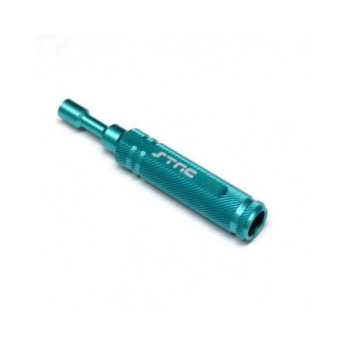 One-Piece Aluminum 7.0mm Nut Driver, Light Blue
