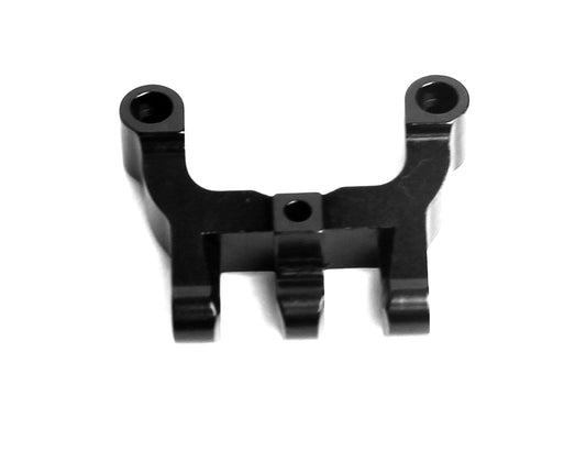 Aluminum Front Upper Link Mount, Black, for Vaterra Ascender