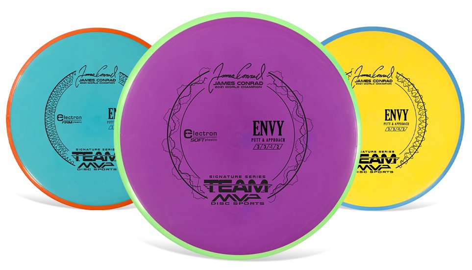 MVP DISCS ELECTRON ENVY JAMES CONRAD 2021 WORLD CHAMPION SIGNATURE SERIES