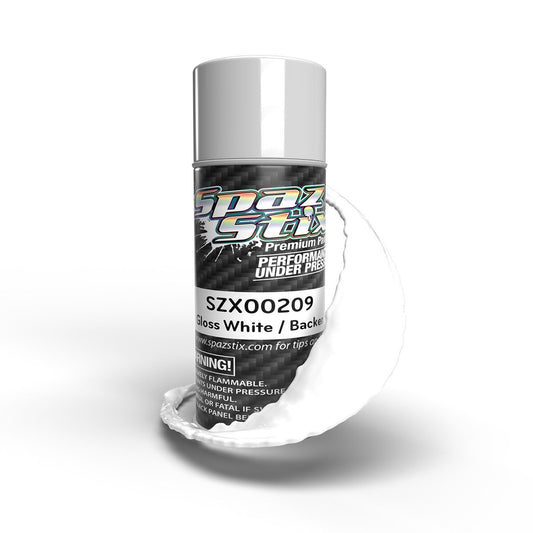 SOLID WHITE / GLOW BACKER AEROSOL PAINT 3.5OZ