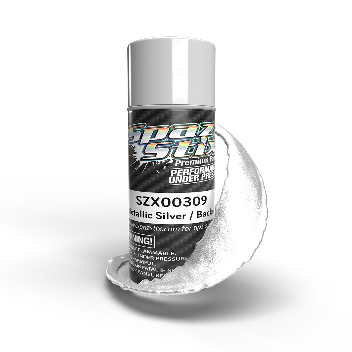 SILVER METALLIC BACKER / BASECOAT AEROSOL 3.5OZ