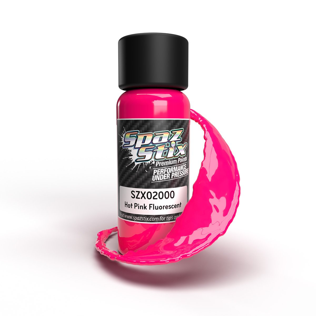 HOT PINK FLUORESCENT AIRBRUSH PAINT 2OZ
