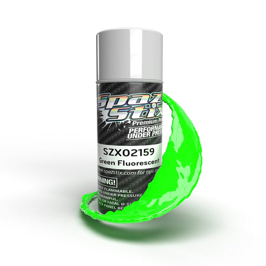 GREEN FLUORESCENT AEROSOL PAINT 3.5OZ