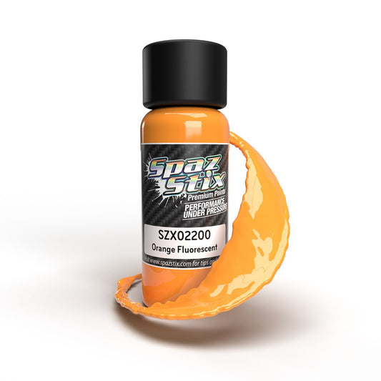 ORANGE FLUORESCENT AIRBRUSH PAINT 2OZ