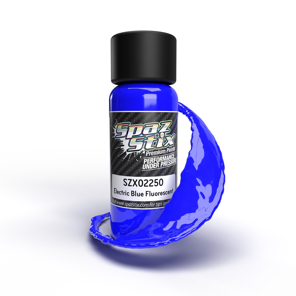 ELECTRIC BLUE FLUORESCENT AIRBRUSH PAINT 2OZ