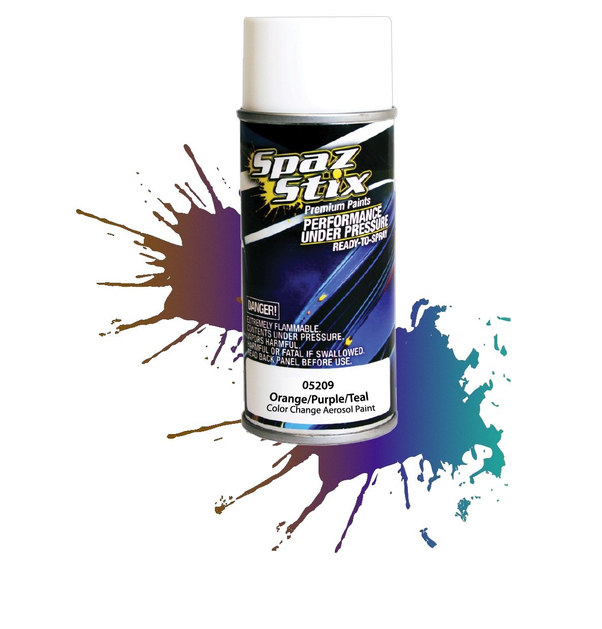 COLOR CHANGING PAINT ORANGE / PURPLE / TEAL AEROSOL 3.5OZ