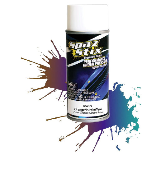 COLOR CHANGING PAINT ORANGE / PURPLE / TEAL AEROSOL 3.5OZ