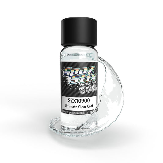 ULTIMATE CLEAR COAT AIRBRUSH PAINT 2OZ - FOR MIRROR CHROME