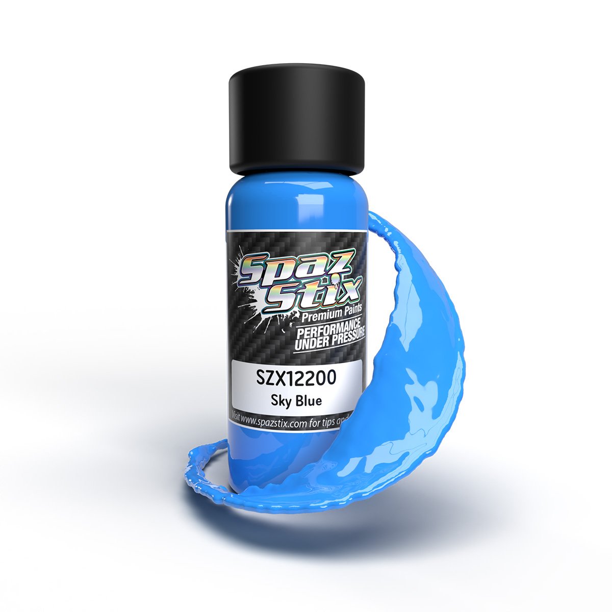 SOLID SKY BLUE AIRBRUSH PAINT 2OZ