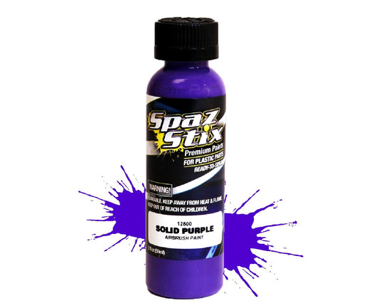 Solid Purple Airbrush Ready Paint, 2oz Bottle