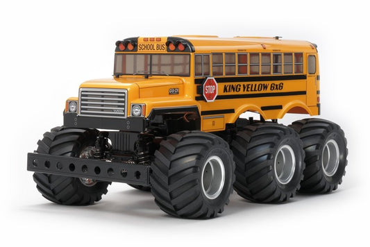 1/18 King Yellow 6x6 Painted Body G6-01 4WD