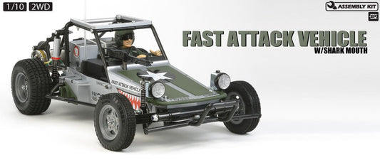 58539 1/10 Fast Attack Vehicle w/Shark Mouth