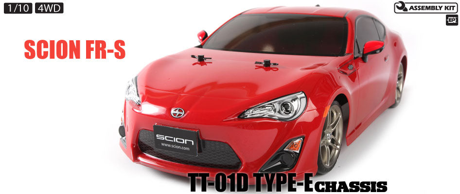 58551 1/10 Toyota 86 Drift Spec TT01E