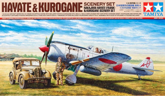 1/48 Nakajima Hayate (Frank)w/Kurogane Scenery Set