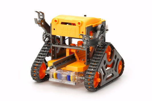 Cam-Program Robot Gun Metal & Orange