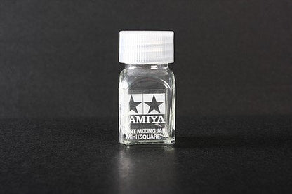 TAM81043 Tamiya Paint Mixing Jar 10ml Mini Square Shape