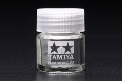 TAM81044 Tamiya Paint Mixing Jar 10ml Mini Round Shape