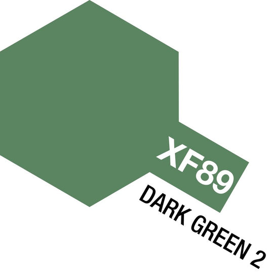 Acrylic Mini XF-89 Dark Green Paint 10ml Bottle