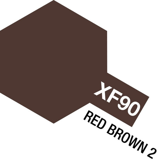 Acrylic Mini XF-90 Red Brown Paint 10ml Bottle