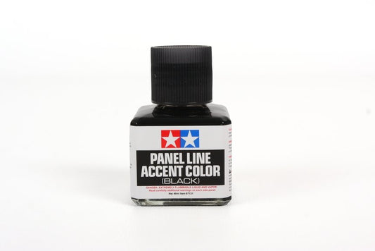 Panel Line Accent Color Black