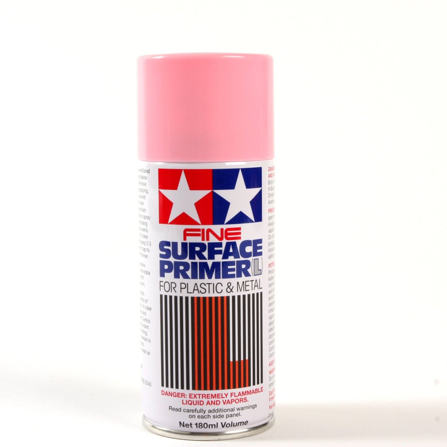 Fine Surface Primer L Pink 180ml Spray Can Plastic