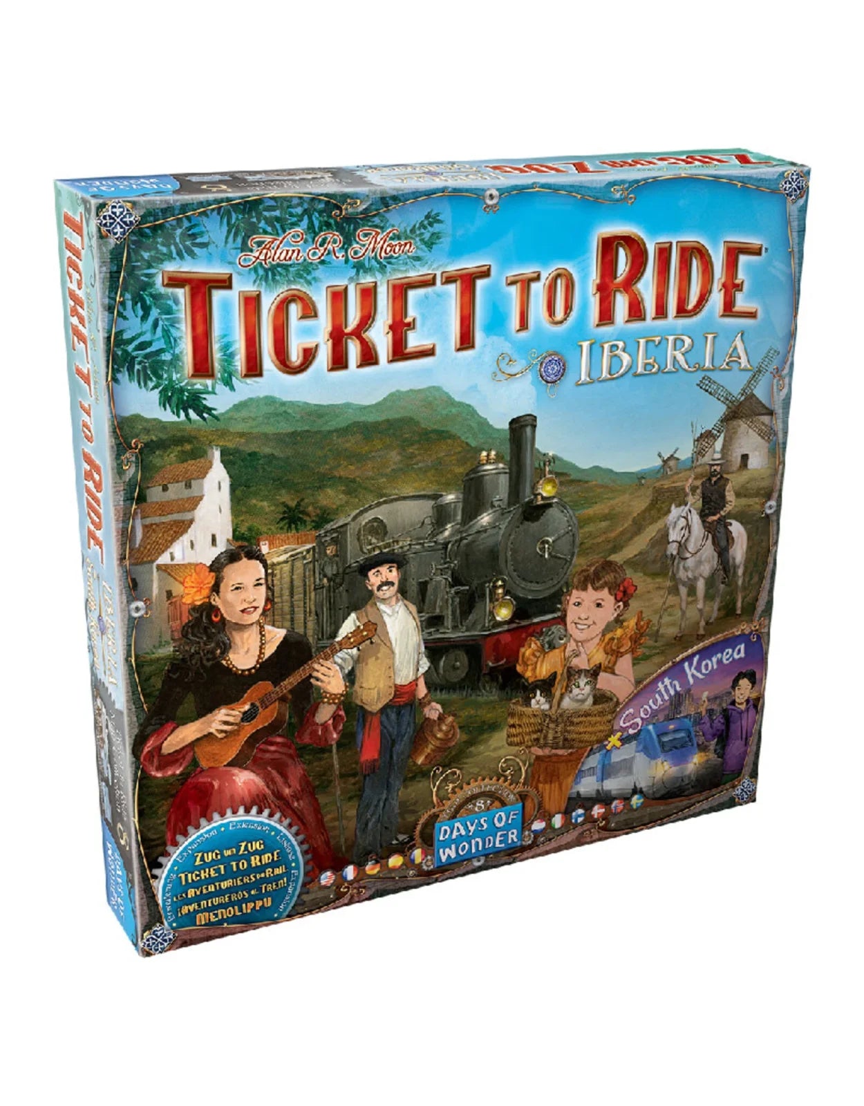 Ticket to Ride: Iberia & South Korea Expansion