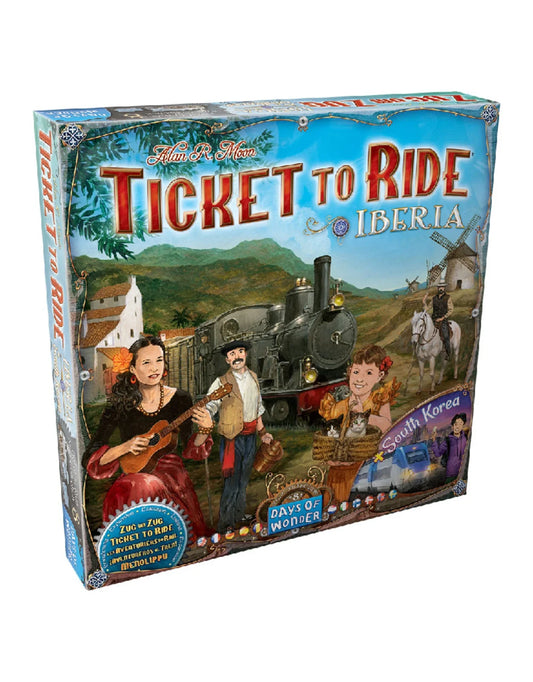 Ticket to Ride: Iberia & South Korea Expansion