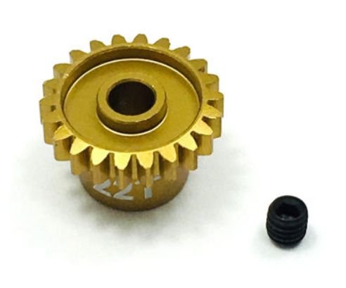 48 Pitch 22 Tooth Ultra Lightweight Aluminum Pinion Gear Thin