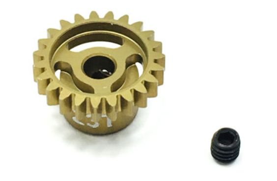 48 Pitch 23 Tooth Ultra Lightweight Aluminum Pinion Gear Thin