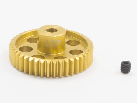 43T 48P - Lightweight Aluminum Pinion -