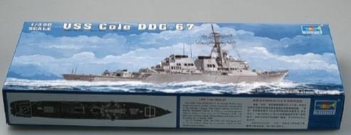 TRP04524 1:350 Trumpeter USS Cole DDG-67 Arleigh Burke Class Missile Destroyer #4524
